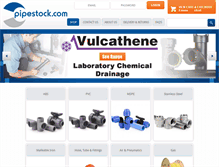 Tablet Screenshot of pipestock.com